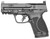 S&W M&P 9         13571 2 9M OR NTS SF BLK 3.6 15R