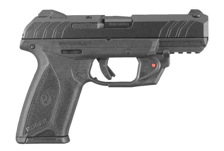 SECURITY9 9MM BK 4" 15+1 LASER