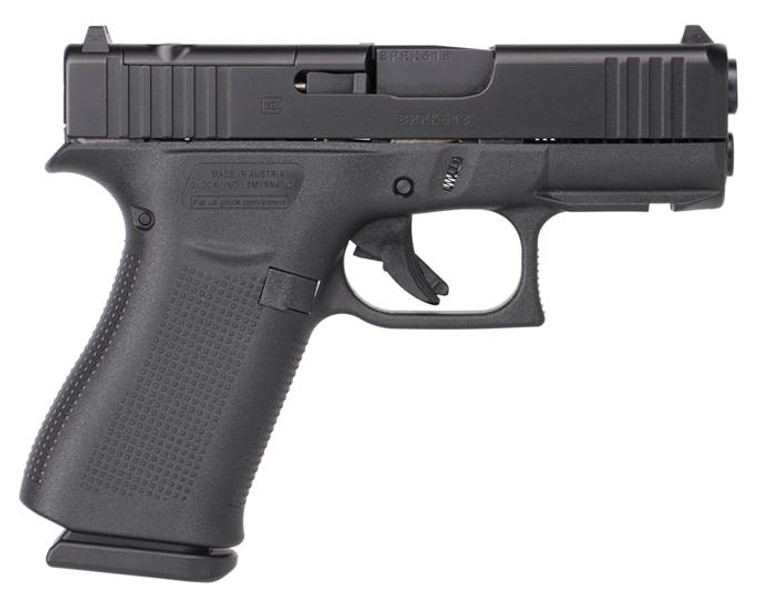 G43X 9MM BLK 3.39" MOS RAIL