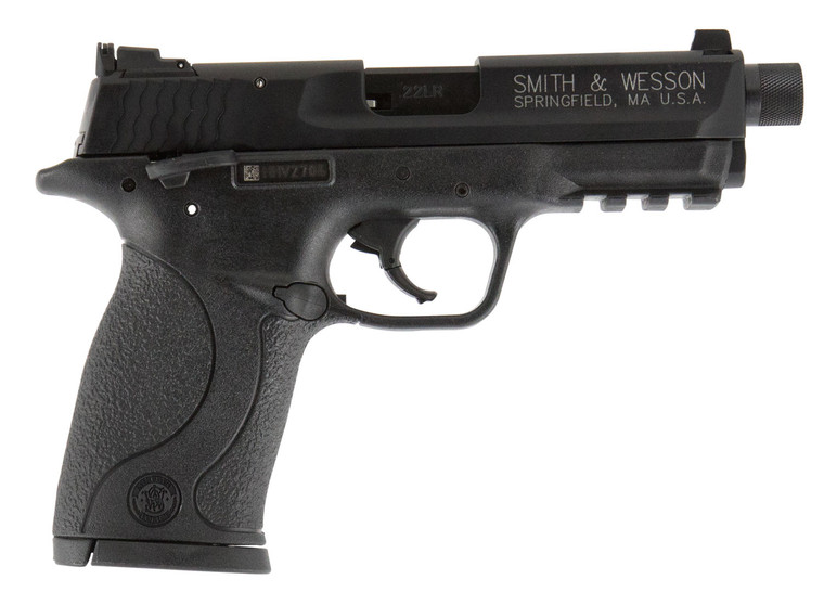 S&W M&P 22C    10199  22LR CMP TBSR    BLK    10R