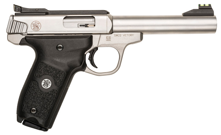 S&W VICTORY   108490 22LR 5.5 10R FO    SS
