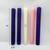 Advent Candles 5-pc Set with Christ Candle | Hand-rolled Honeycomb Beeswax Taper Candles