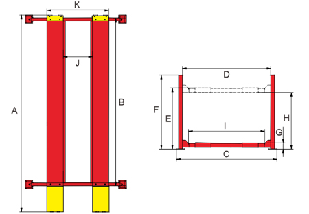 AMGO PRO-12SX Specifications Diagram