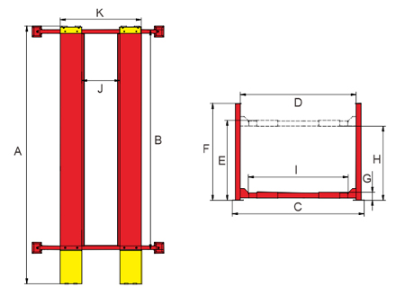 AMGO PRO-18-18A Specifications Diagram