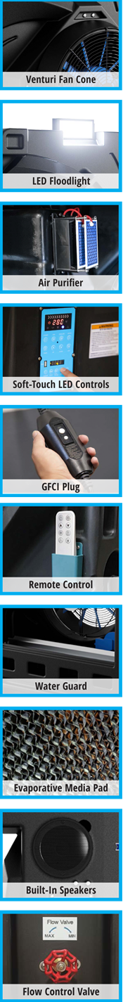 Cool-Boss CB-16 features