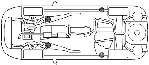 QuickJack crossbeam adapter vehicle staggered jack points