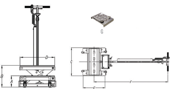 Scorpion TJ12S Specifications Diagram