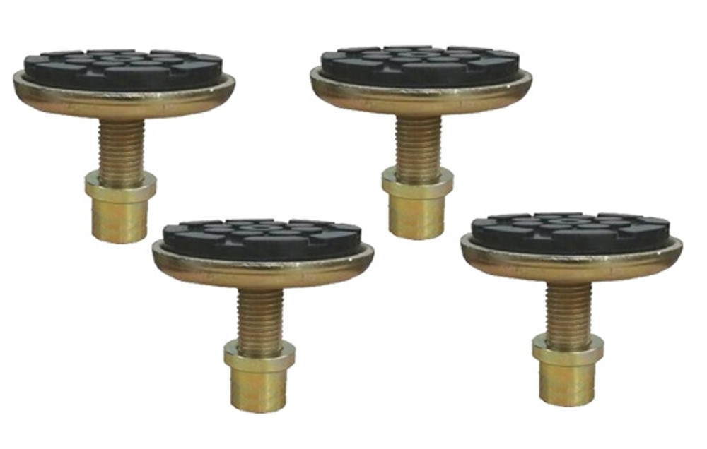 AMGO® Hydraulics 20803  Drop-in & Single Screw Rubber Pad Assembly -  Set of 4