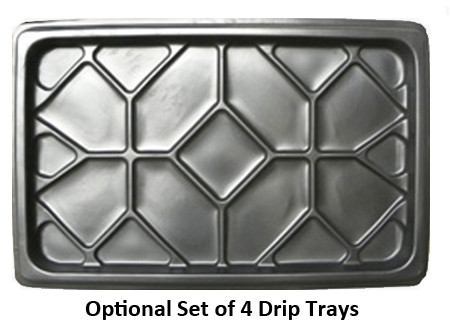 AMGO® Hydraulics 408-HP Ex-Tall Parking & Service 4 Post Lift 8,000 lbs