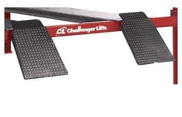 Challenger 44018E Medium-Duty Extended 4-Post Lift 18,000 lb - New Black Color