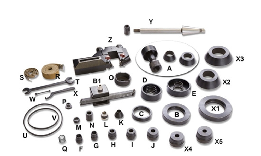 Ranger RL-8500XLT HD Combination Brake Lathe w/Bench & Std Tooling