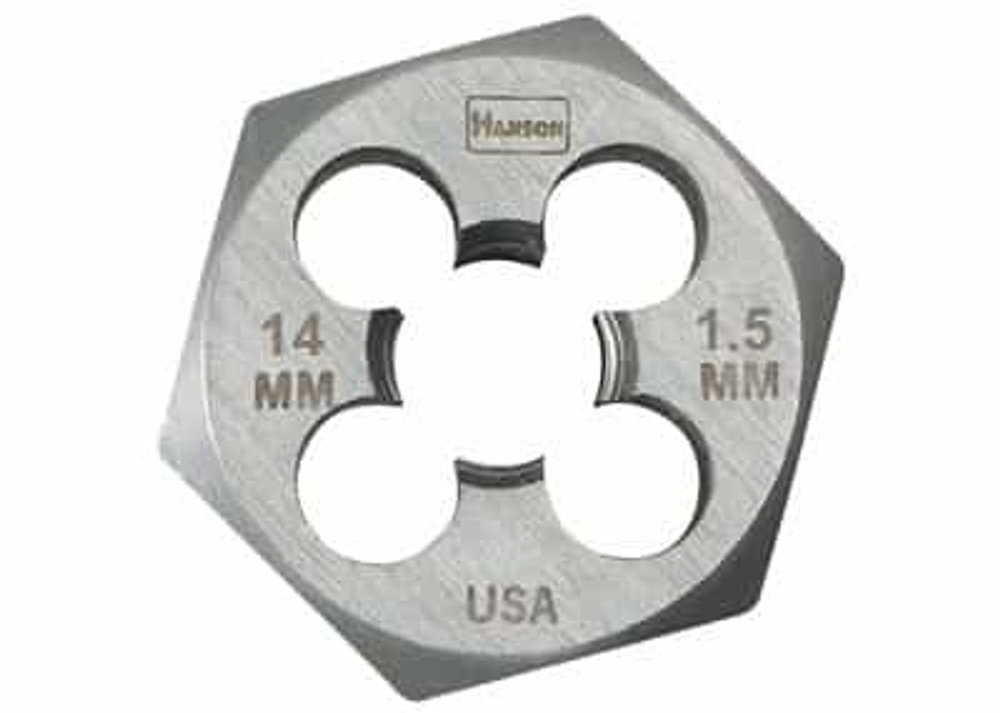 14.0 mm - 1.50 mm, H.C.S. Hex Die 1-7/16" Across Flat - Bulk 14.0 mm - 1.50 mm, H.C.S. Hex Die 1-7/16" Across Flat - Bulk