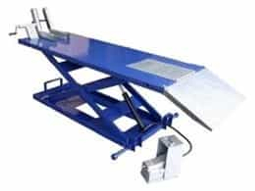 Auto Lift 1500M Hi-Rise Motorcycle Lift with Side Extensions