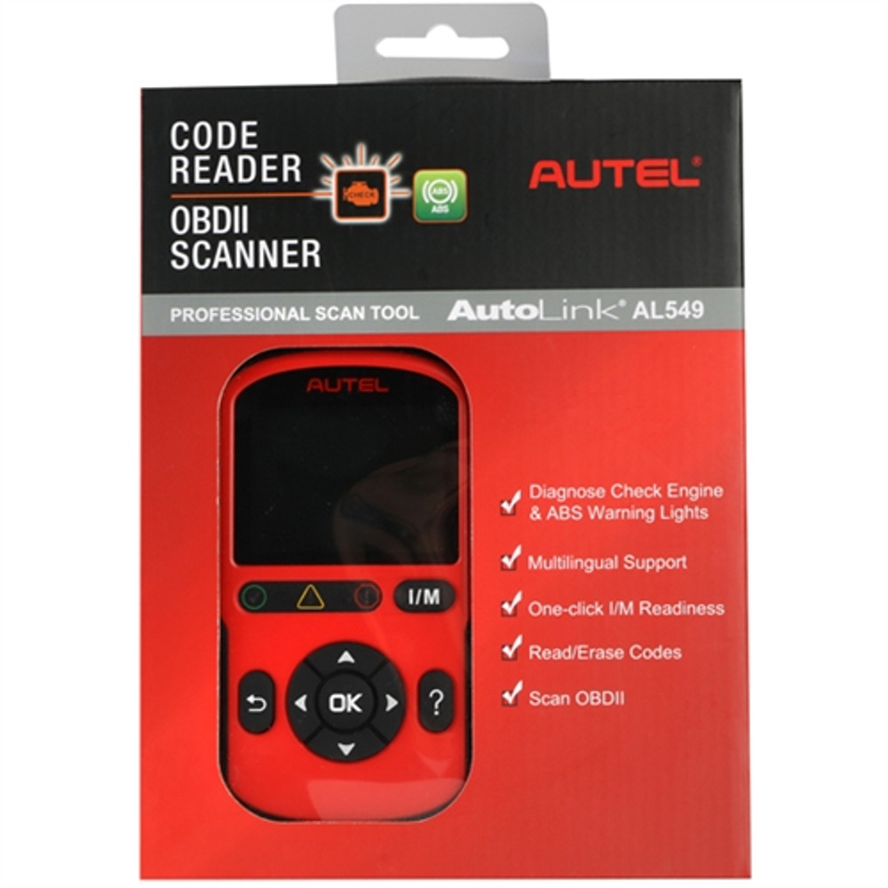 Autel AutoLink® AL549 OBD II & ABS Code Reader