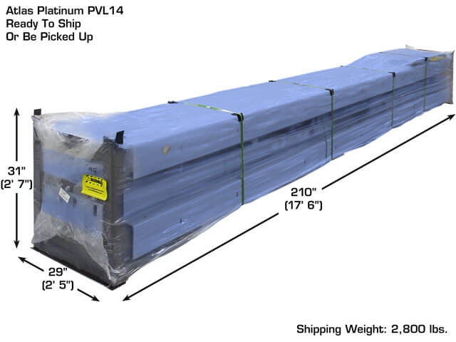 Atlas® Platinum AP-PVL14 ALI Certified 4 Post Lift Combo