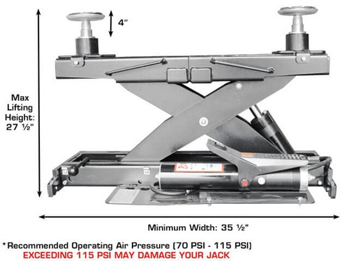 Atlas® Platinum AP-PVL14 ALI Certified 4 Post Lift Combo