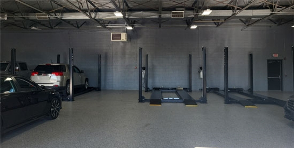 Atlas® Apex 9 ALI Certified 4 Post Hobbyist Parking Lift 9,000 lbs