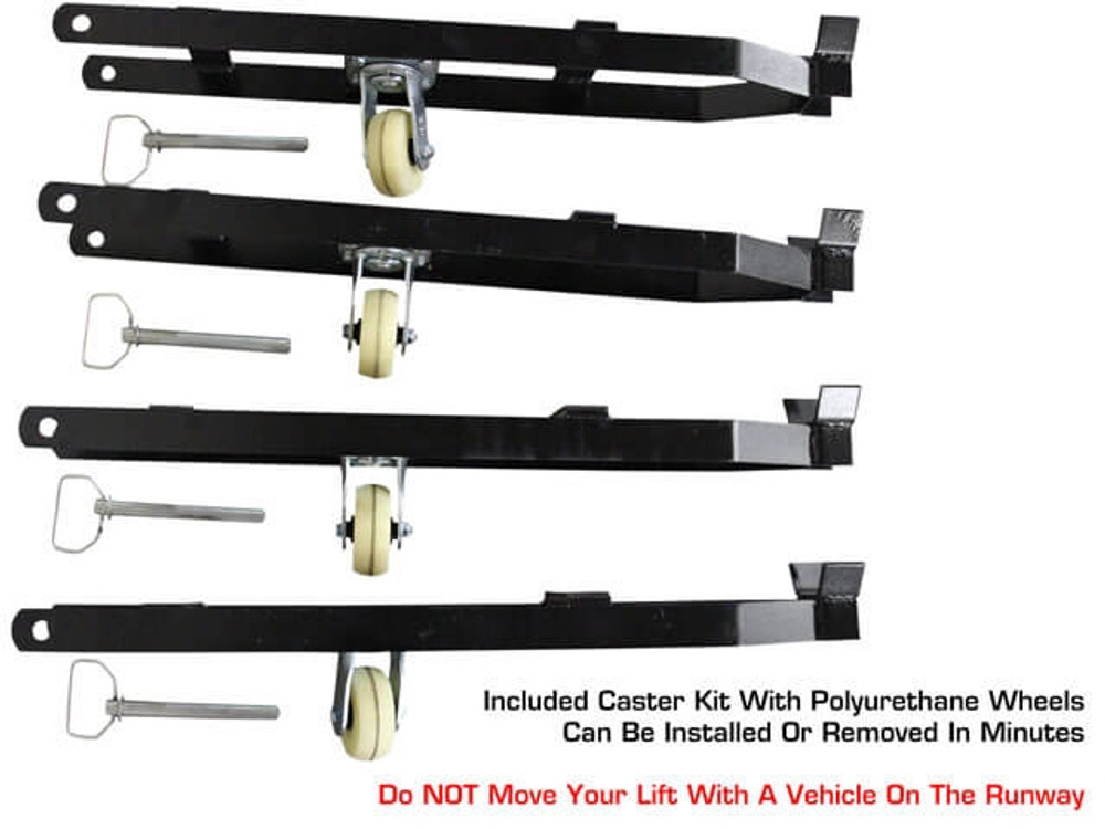 Atlas® Apex 9 ALI Certified 4 Post Hobbyist Parking Lift 9,000 lbs