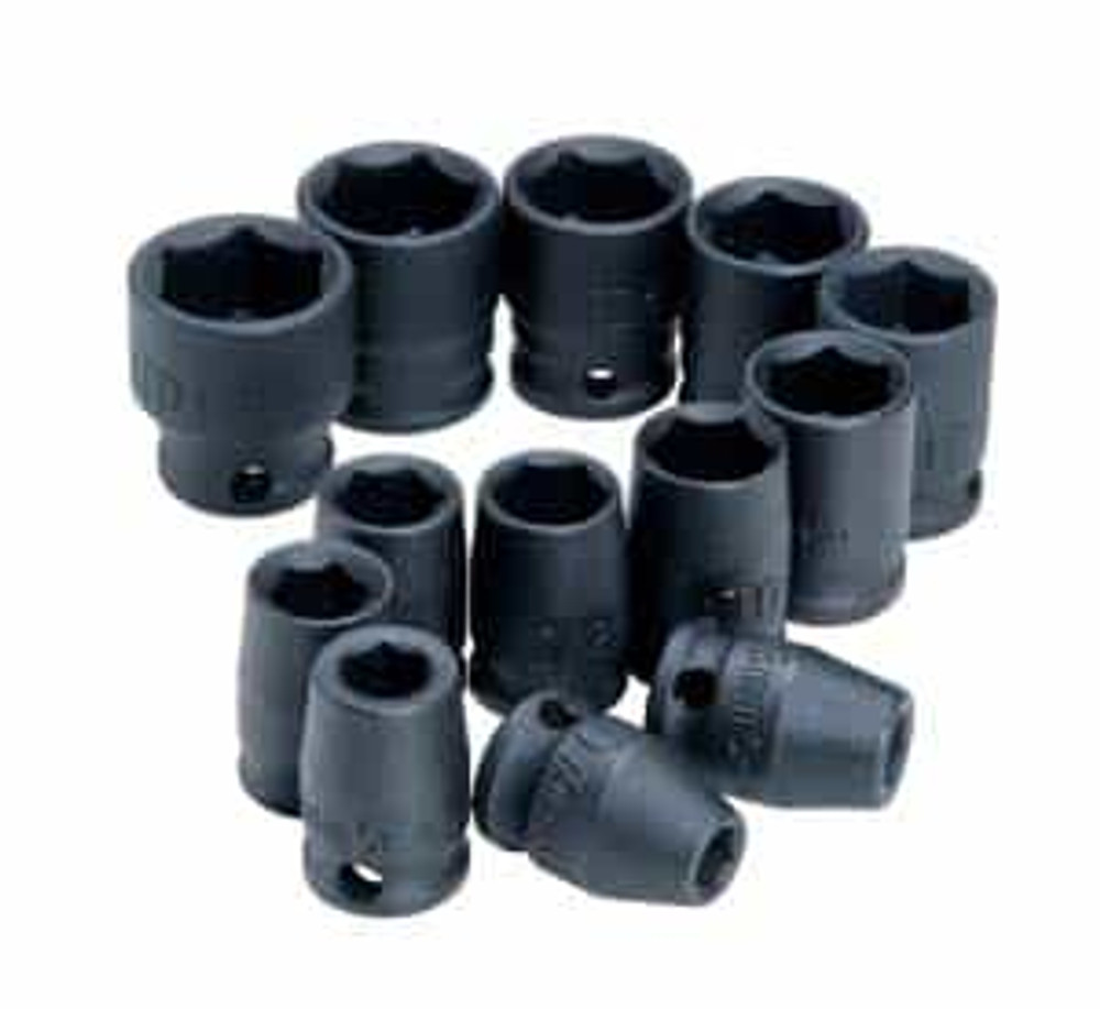 3/8" Drive 6-Point Metric Impact Socket Set 3/8" Drive 6-Point Metric Impact Socket Set