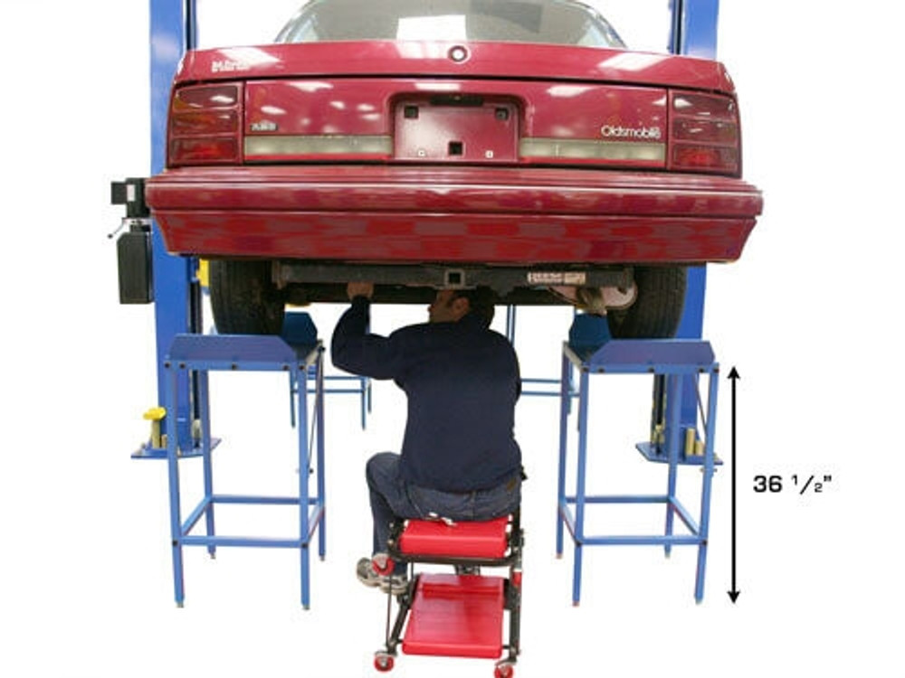 Atlas® Automotive Equipment Wheel Stands & Alignment Turntable Package