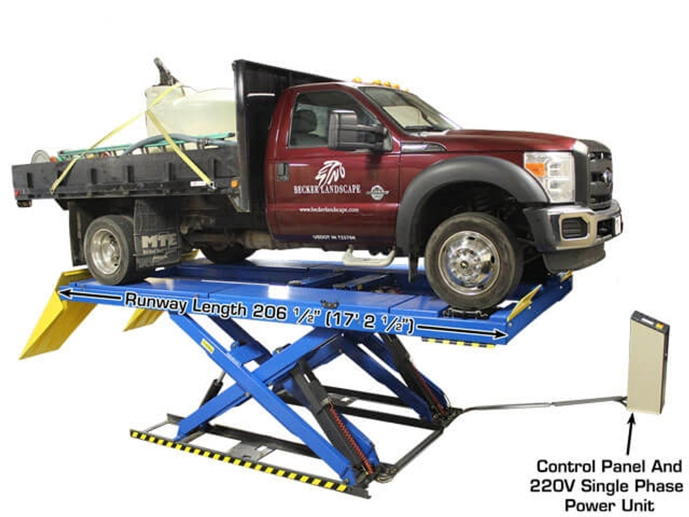 Atlas® PX16A Commercial Grade Alignment Ex-Long Scissor Lift Combo