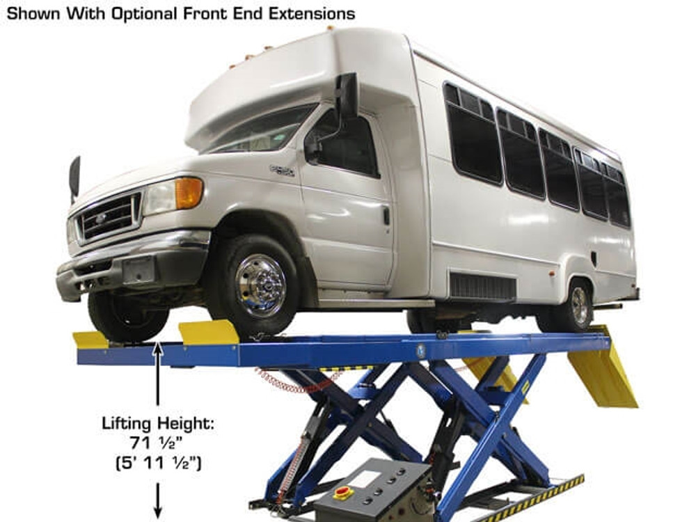 Atlas® PX16A Commercial Grade Alignment Ex-Long Scissor Lift Combo