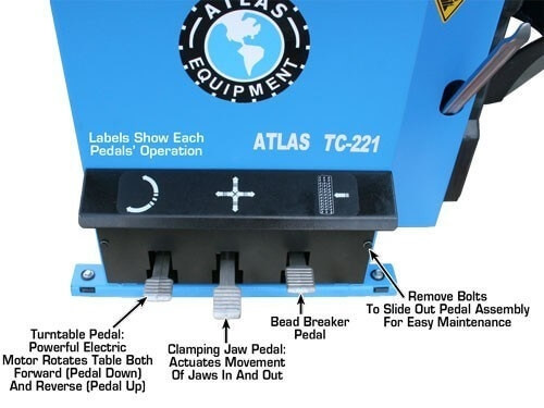 Atlas Automotive Equipment TC221 Elec/Pneumatic Wheel