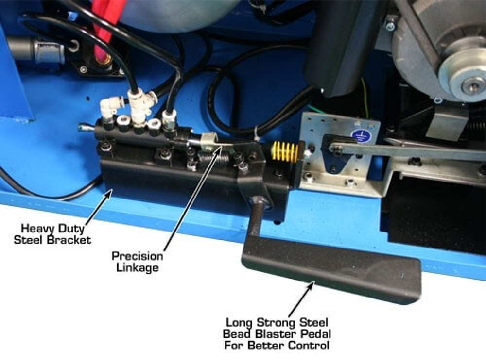 Atlas® TC289 Elec/Pneumatic Wheel Clamp Tire Changer w/Bead Blaster