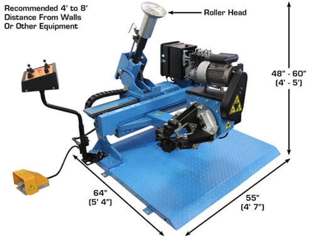 Atlas® TTC305 Automatic Heavy Duty Truck Tire Changer