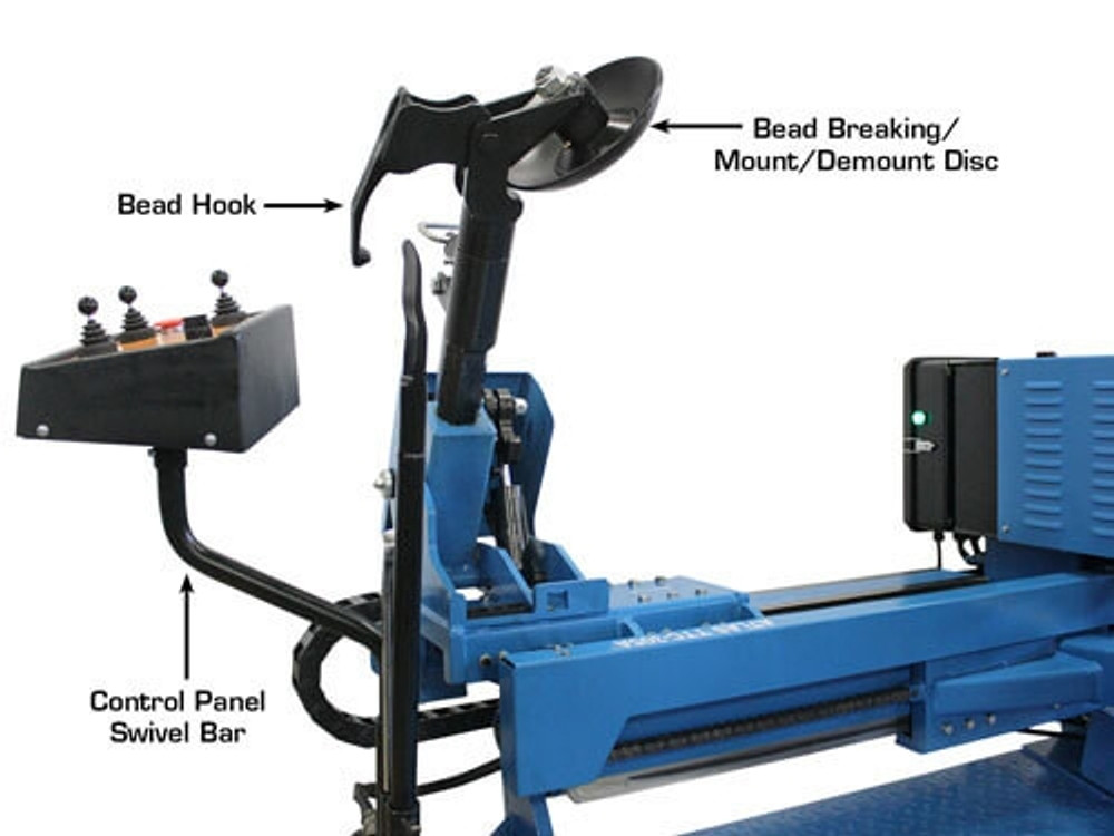 Atlas® TTC305 Automatic Heavy Duty Truck Tire Changer