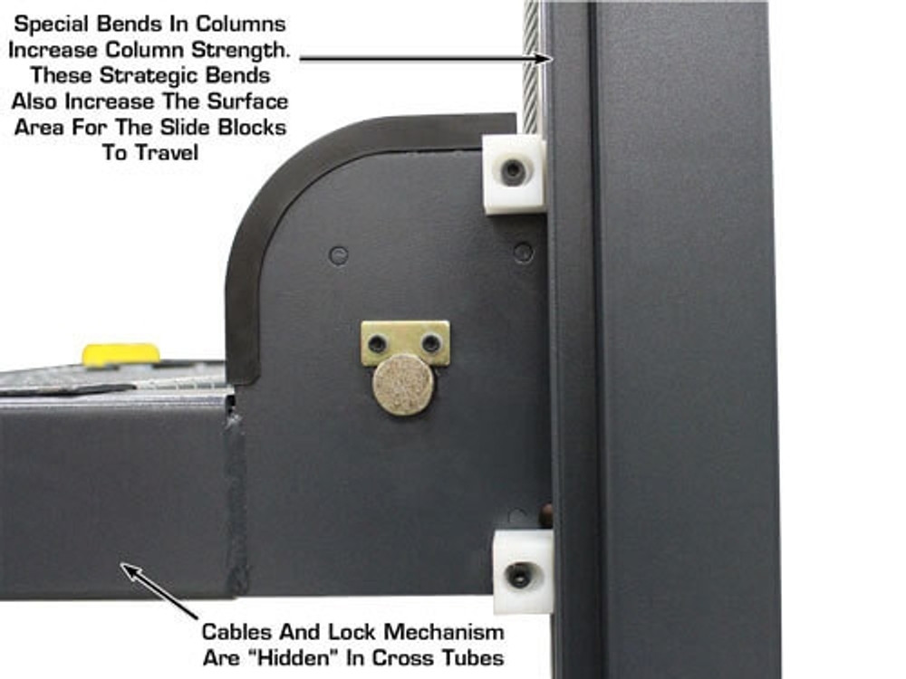 Atlas® 408-SL Premium Service/Parking 4 Post Lift 8,000 lbs