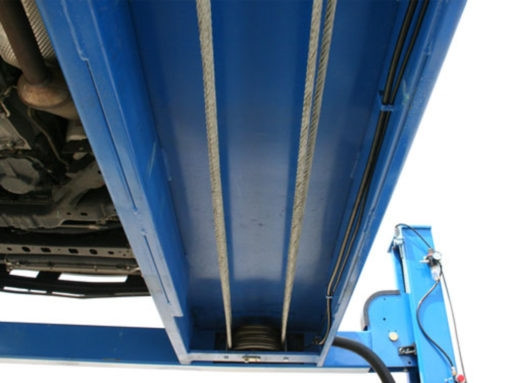 Atlas 412 4 Post Lift & Set of 2 RJ-6000 Rolling Jack