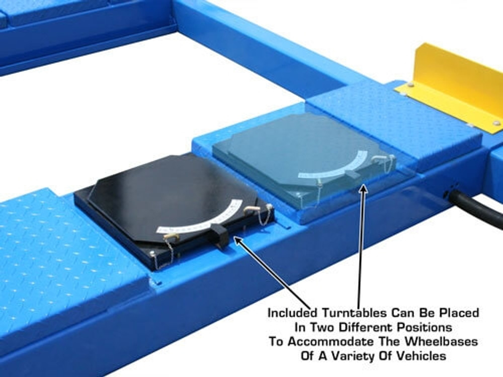Atlas® 412A Commercial Grade 4 Post Alignment Lift Combo Atlas® 412A Commercial Grade 4 Post Alignment Lift Combo