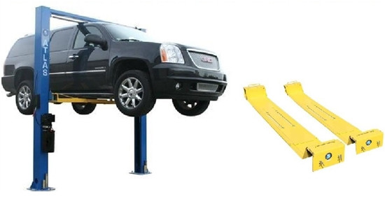 Atlas Automotive Equipment 9OHSC 2 Post Lift & LMA Lawn