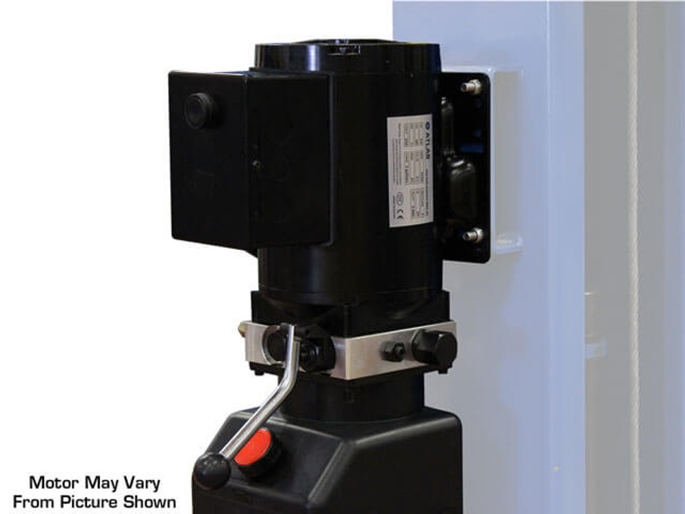 Atlas® 9OHSC-SS Symmetric 2 Post Lift  & LMA Lawn Mower Adapter Combo