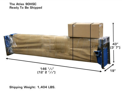 Atlas Automotive Equipment 9OHSC (SS) Symmetric 2 Post