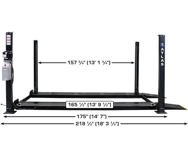 ASTALIFT ao⭐︎ Atlas Automotive Equipment Apex 8 ALI Certified 4 Post