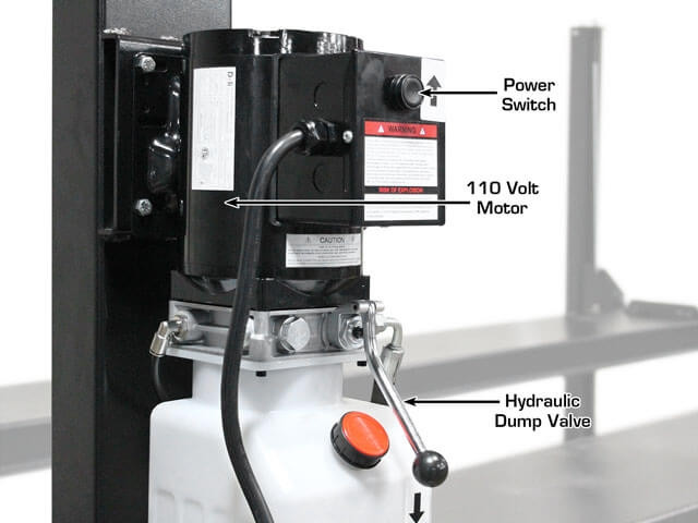 Atlas® Garage Apex 8 ALI Certified 4 Post Parking Lift Combo