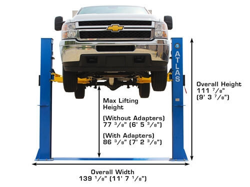 Atlas Automotive Equipment BP-10000 Floor Base-Plate 2