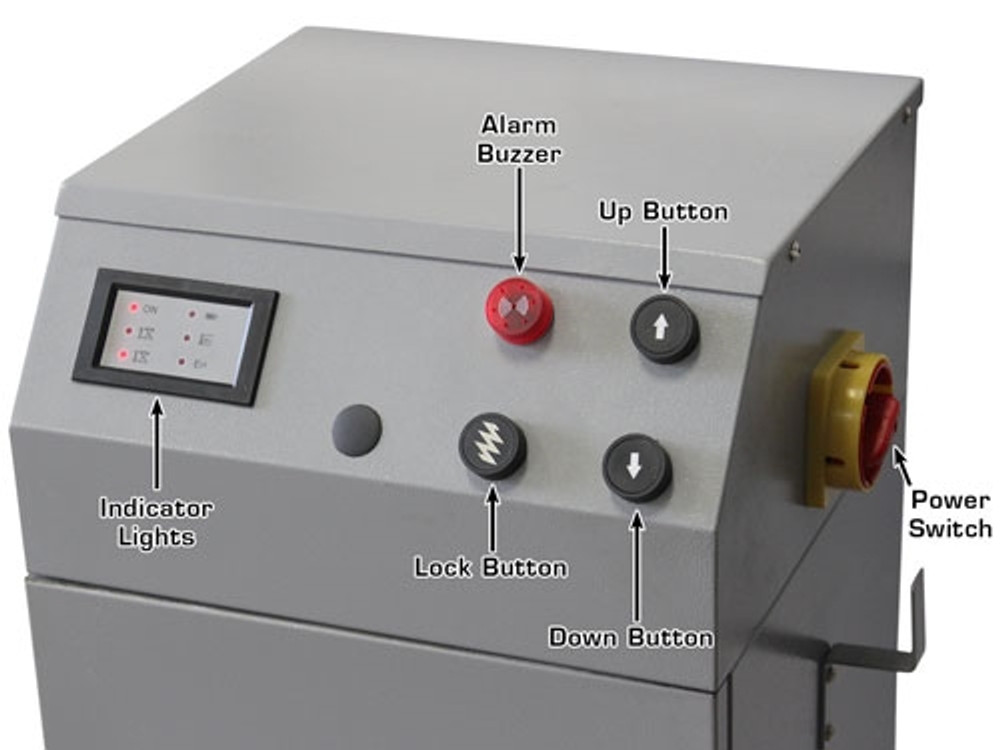 Atlas® FM9SL Flush-Mount In-Ground Scissor Lift 9,000 lbs