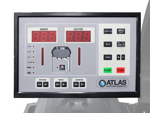 Atlas® WB49-2 Pro Self-Calibrating 3D Wheel Balancer