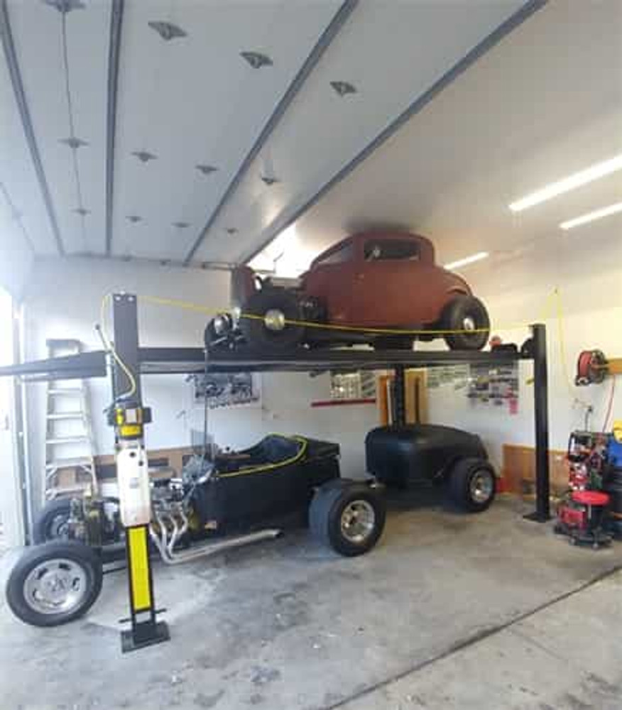 Auto Lift Car-Park-8-PlusP Extra Tall 8K lb Car Storage Parking Lift