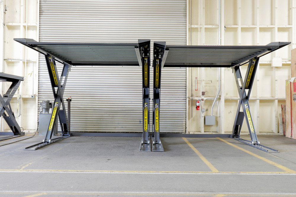 BendPak Autostacker™ A6S 110V Scissors Parking Lift Platform 6,000 lb w/Power Unit Console