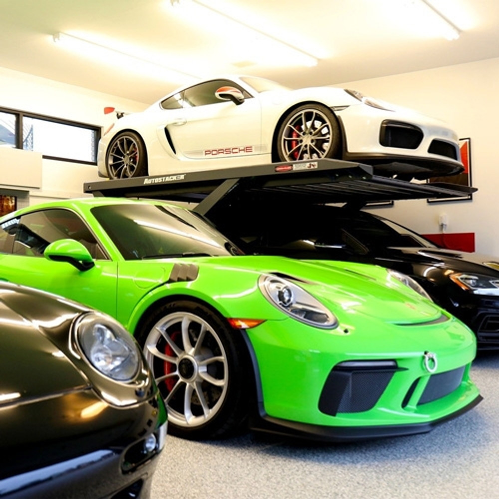 BendPak Autostacker™ A6W Ex-Wide Scissors Parking Lift Platform 6,000 lb w/Power Unit Console