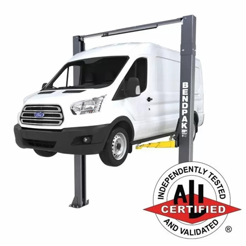 BendPak 10APX-181 Adaptable Clearfloor High-Rise EX-Tall ALI 2 Post Lift 10,000 lb. - New