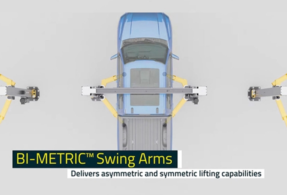 BendPak 10APX-181 Adaptable Clearfloor High-Rise EX-Tall ALI 2 Post Lift 10,000 lb. - New