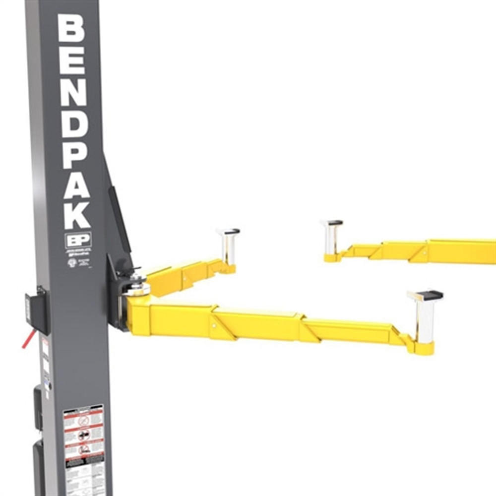 BendPak 12APX High-Rise 2 Post Car Lift  12,000 lb. w/Low-Pro™ Arms - New