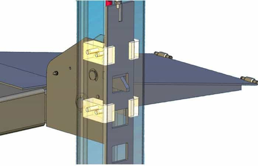 BendPak HD-9 Four Post Car Lift 9,000 lb. Capacity - New Gray