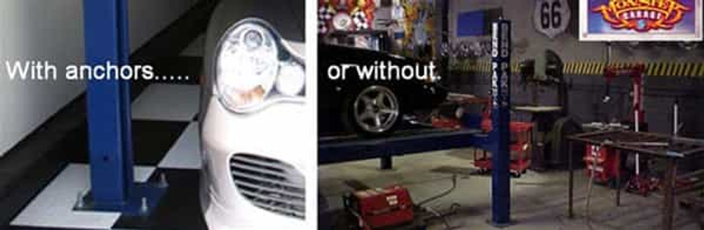 BendPak HD-9ST Narrow Width 4 Post Car Lift 9,000 lb. - New Gray