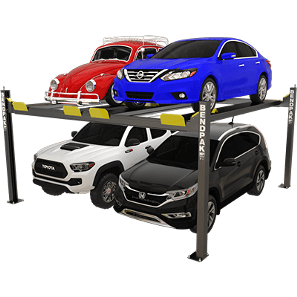 BendPak HD-9SW Double-Wide Car Storage Parking Lift 9,000 lb. - New Gray
